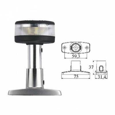 Огонь круговой светодиодный на стойке 102 мм | BuMMart.ru