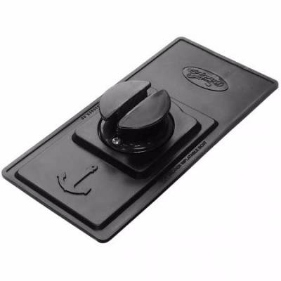 Якорный рым для ПВХ лодки, чёрный