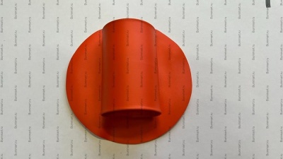 ержатель спиннинга из ПВХ (Оранжевый) на баллон лодки Длинна держателя 8см. Диаметр отверстия: 4см. Изделие выполнено из лодочной ткани 850г