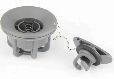 Клапан для лодки ПВХ - серый