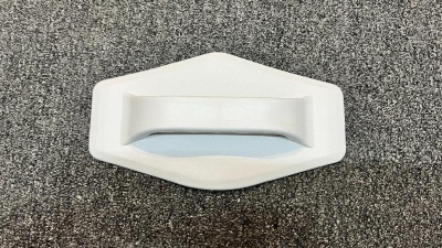 Ручка лодочная шестиугольная (Светло-Серая) для надувного баллона надувной лодки пвх. Материал: ПВХ. Размеры основания: 240 x 135 мм.