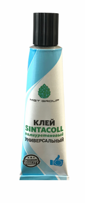 SINTACOLL LUXЕ 30мл– однокомпонентный или двухкомпонентный полиуретановый клей для изготовления надувных лодок из ПВХ-ткани, а также для ремонта лодок, плотов, тентов и других изделий из ПВХ-ткани. Обладает хорошей устойчивостью к высоким температурам и б
