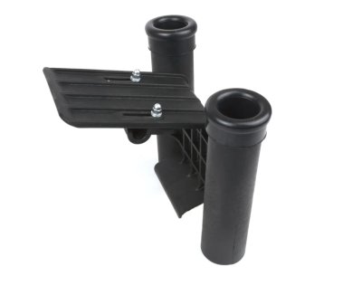 Держатель двойной для спиннинга с креплением на лик-трос в лодку ПВХ | BuMMart.ru